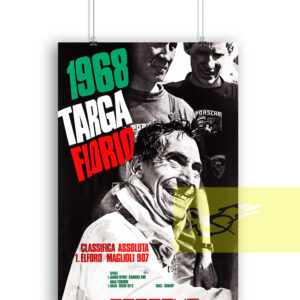 Porsche 1968 Targa Florio Poster