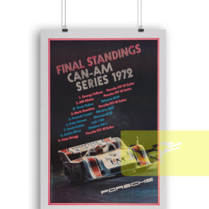 Porsche Can Am Series Final Standings 1972