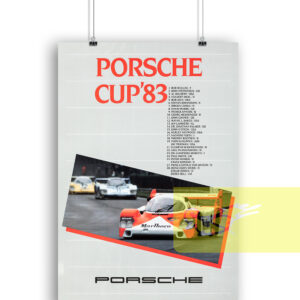 Porsche Cup 1983 Poster