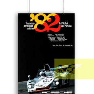 Porsche Deutscher Rennsport Meister Poster
