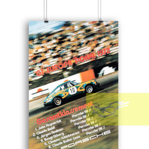 Porsche GT Europa Pokal Gesamtklassement 1972