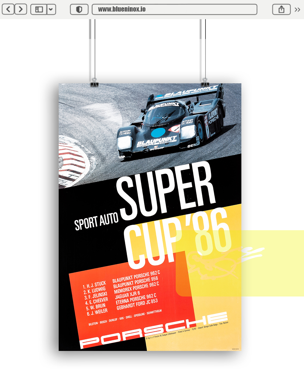 Porsche Sport Auto Super Cup 1986