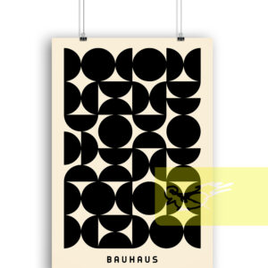 Wall Art Bauhaus Exhibition Poster