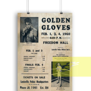 1960 Cassius Clay Muhammad Ali vs Joe Martin Jr