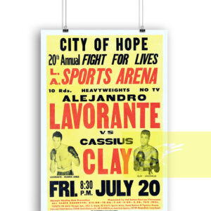 1962 Cassius Clay Muhammad Ali vs Alejandro Lavorante