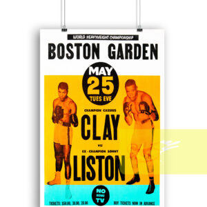 1965 Cassius Clay Muhammad Ali vs Liston