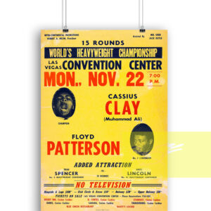 1965 Muhammad Ali vs Floyd Patterson