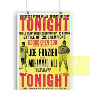 1971 Muhammad Ali vs Joe Frazier