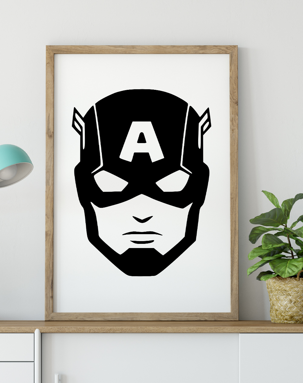 Captain America Face