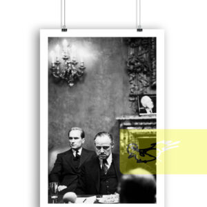 Photo Marlon Brando and Robert Duvall in The Godfather