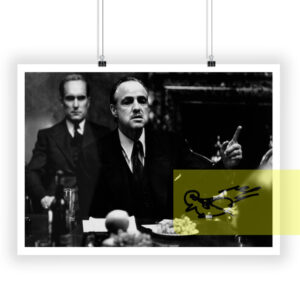 The Godfather Photo Marlon Brando and Robert Duvall