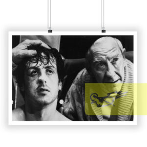 1976 Sylvester Stallone & Burgess Meredith