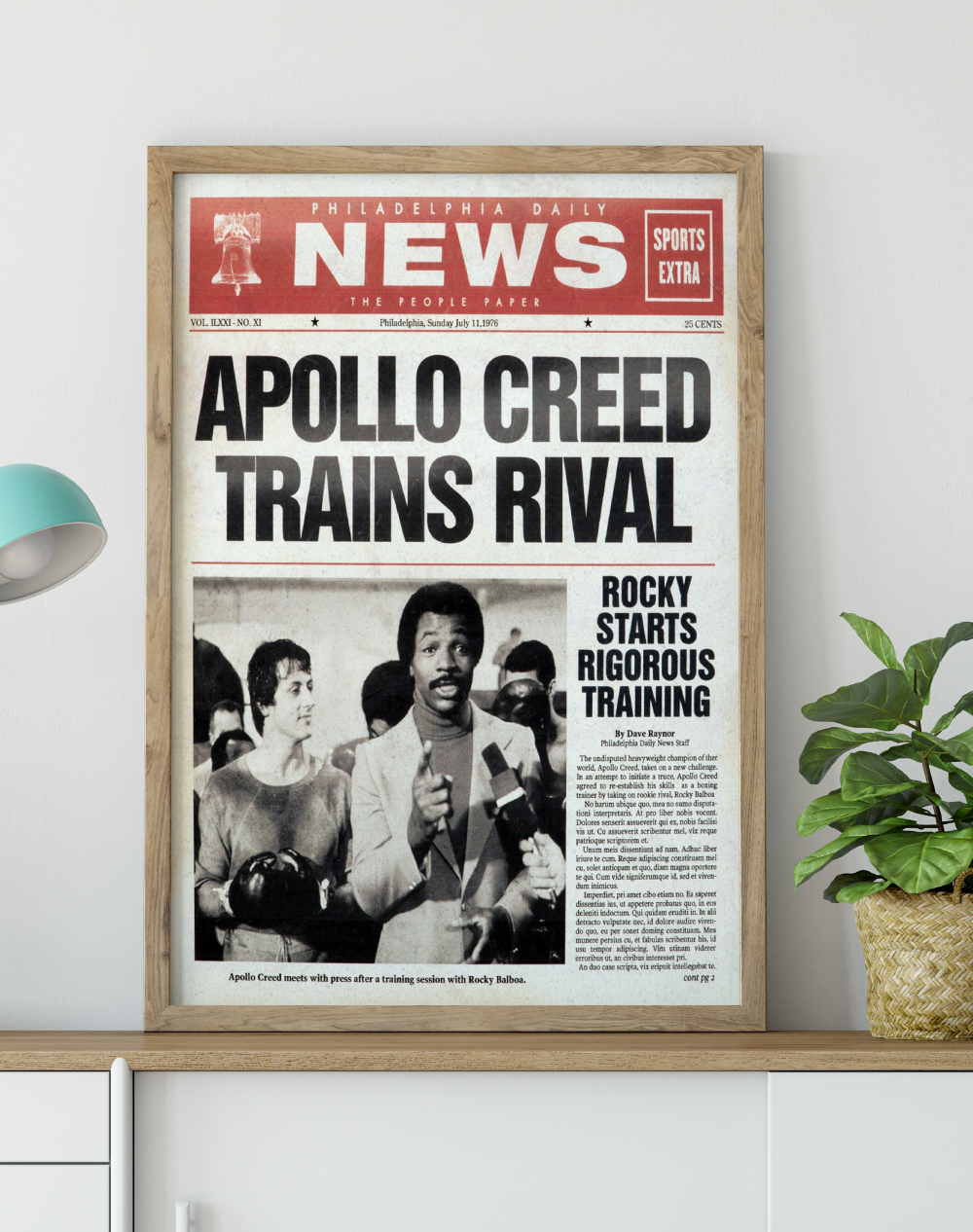Apollo Creed Trains