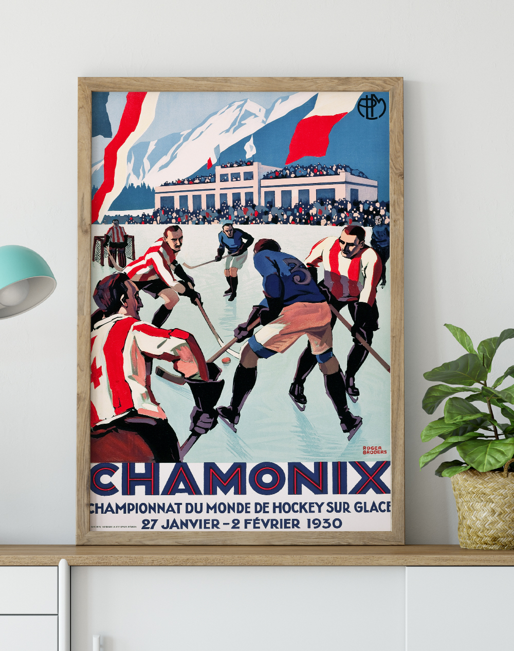 Chamonix Travel Poster