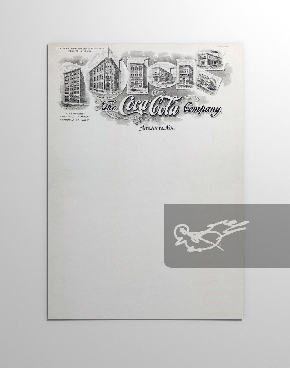 Coca-Cola Company Letterhead