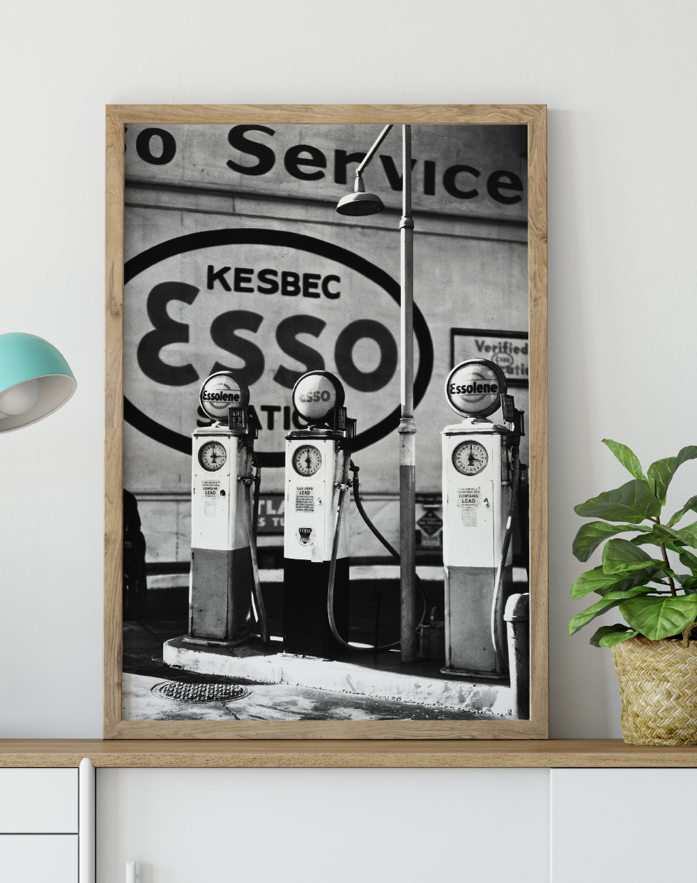 Esso Gasoline Station