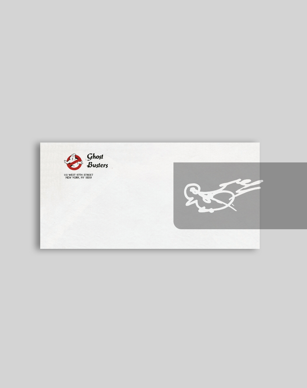 Ghost Busters Envelopes Landscape Format