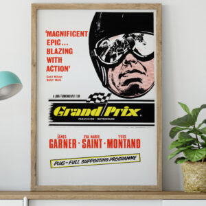 Grand Prix Movie Poster 1966