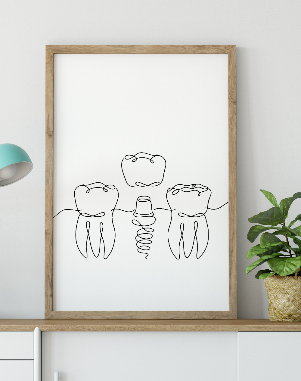 Line Art for Dentist