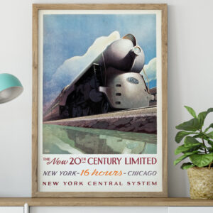 New York Central System Travel Poster 1938