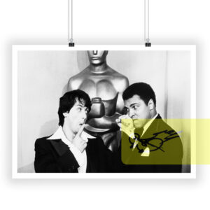 Sylvester Stallone and Muhammad Ali