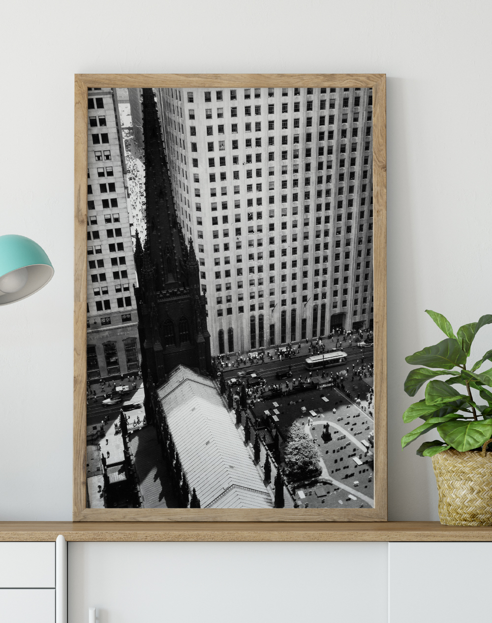 Trinity Church and Wall Street Towers